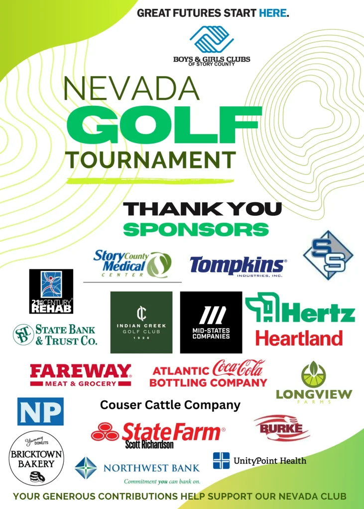 Nevada Golf Tournament Thank you Sponsors! Your generous contributions help support our Nevada Club